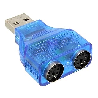 Переходные разъемы USB to 2*PS/2 RUICHI Переходные разъемы USB to 2*PS/2 RUICHI