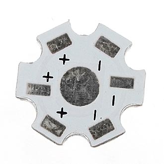 Светодиоды мощные 1x1W 1 color d20 