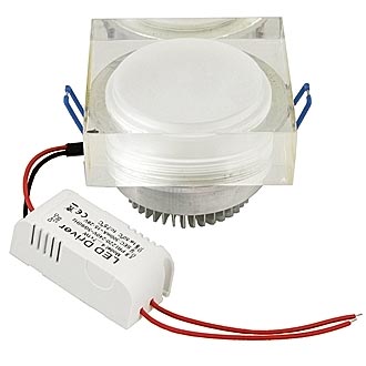 Светильники встраиваемые 7*1W 220v 550Lm 3200K D90*90*30H  Светильники встраиваемые 7*1W 220v 550Lm 3200K D90*90*30H