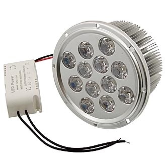 Светильники встраиваемые 12*1W 220v 1000Lm 3200K D110 