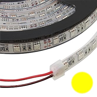 Светодиодная лента 5050 300LED IP68 12V*72W YELLOW RUICHI