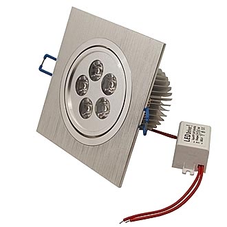 Светильники встраиваемые 5*1W 220v 390Lm 3200K D12*12  Светильники встраиваемые 5*1W 220v 390Lm 3200K D12*12
