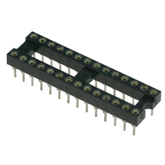 Панельки для микросхем SCSM-28 TRS-28 RUICHI
