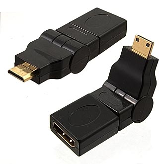 HDMI / DVI HDMI F to MiniHDMI M (rotation) 