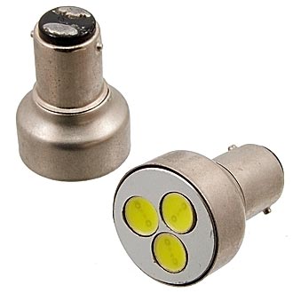 Автомобильное освещение 1157 3W 3 LED  160-180LM 