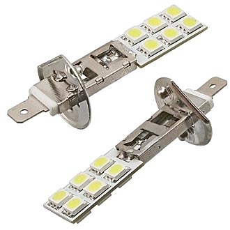 Автомобильное освещение H1 1.5W 12 LED 5050 16-18 LM 