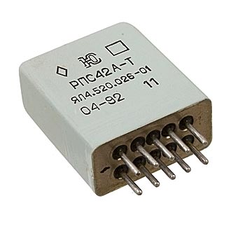 Электромагнитные реле РПС42АТ  026.01 