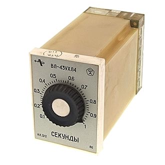 Реле  времени ВЛ43 0.1-1 сек. 24В 