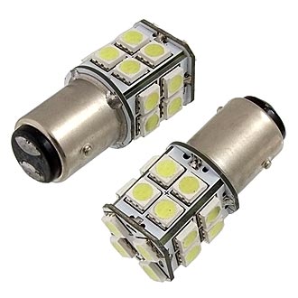 Автомобильное освещение 1157 DC 12V 20LED 5050 10LM 3,6W CW 