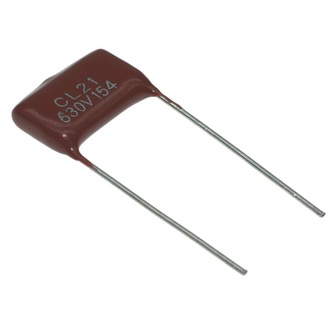 Металлопленочные конденсаторы 0.15uf    630v  10%  CL21 