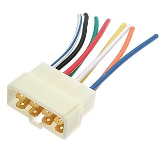 Авт. соединители 8p male plug 10CM 