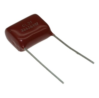 Металлопленочные конденсаторы 0.33uf    630v  10%  CL21 RUICHI