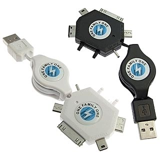 Шнуры для мобильных устройств USB to 6 mobile charging (65cm) 