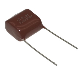 Металлопленочные конденсаторы 2.2uf 100v 10% CL21 RUICHI Металлопленочные конденсаторы 2.2uf 100v 10% CL21 RUICHI