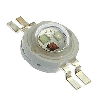 Светодиоды мощные 3W R2,4v GB3,5v 150-180Lm RGB 