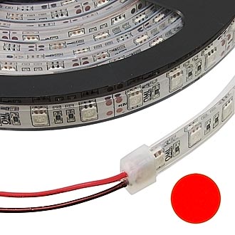 Светодиодная лента 5050 300LED IP68 12V*72W RED RUICHI