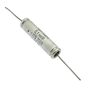 Металлобумажные конденсаторы МБМ-250 В 0.1 мкф 