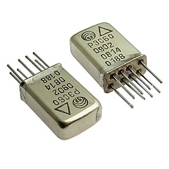 Электромагнитные реле РЭС60    09.02 