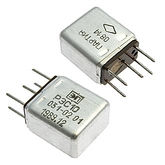 Электромагнитные реле РЭС10 02.01 