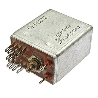 Электромагнитные реле РЭС32    03.02 
