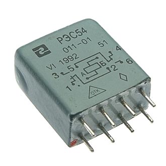 Электромагнитные реле РЭС54А   011.01 