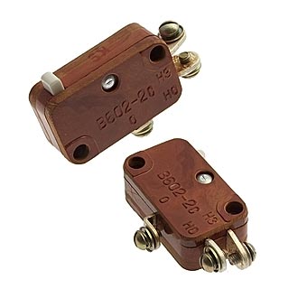 Микропереключатели В602-2С 