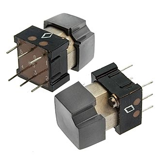 Кнопочные переключатели ПКБ7-3 (серые) 