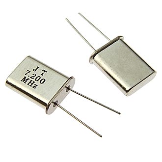 Кварцевые резонаторы HC49U      7.2MHz 20pF 30ppm 