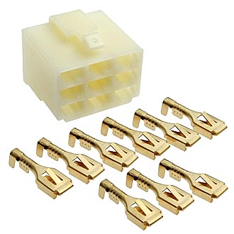 Авт. соединители DJ7091-6.3-21 RUICHI Авт. соединители DJ7091-6.3-21 RUICHI