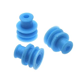 Авт. соединители WIRE SEAL 1.5*6mm blue RUICHI