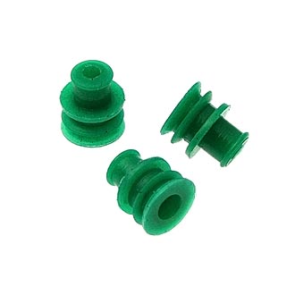 Авт. соединители WIRE SEAL 1.5*6mm green 