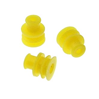 Авт. соединители WIRE SEAL 1.5*6mm yellow RUICHI