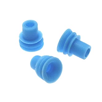 Авт. соединители WIRE SEAL 2*6mm blue RUICHI