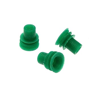 Авт. соединители WIRE SEAL 2*6mm green 