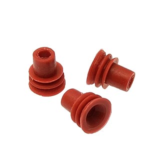 Авт. соединители WIRE SEAL 2*6mm red 
