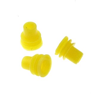 Авт. соединители WIRE SEAL 2*6mm yellow 