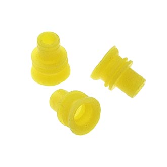 Авт. соединители WIRE SEAL 2.5*6mm yellow RUICHI