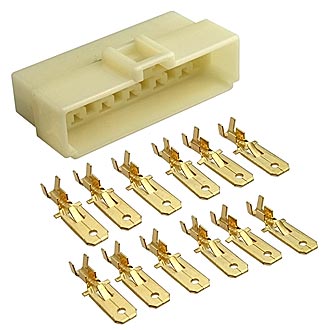 Авт. соединители DJ7121-6.3-11 RUICHI