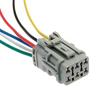 Авт. соединители DJ7061-1.8-21 (18AWG 200mm) RUICHI