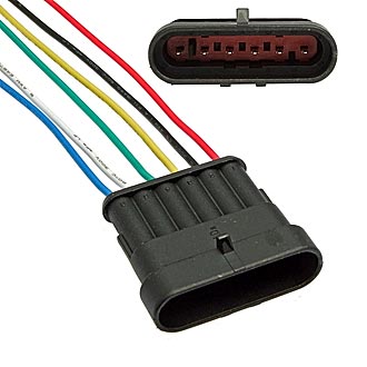 Авт. соединители DJ7061-1.5-11 (18AWG 200mm) RUICHI