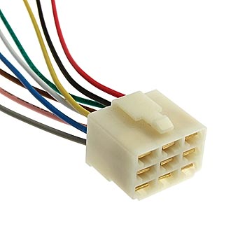 Авт. соединители DJ7091-6.3-21 (18AWG 300mm) 
