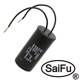 Пусковые конденсаторы CBB60  10uF  450V WIRE (SAIFU) SAIFU