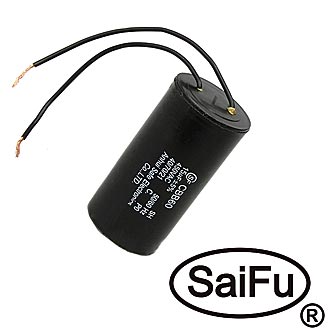 Пусковые конденсаторы CBB60  15uF  450V WIRE (SAIFU) SAIFU