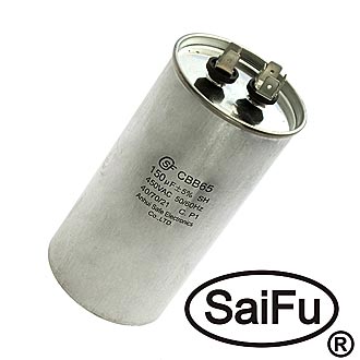 Пусковые конденсаторы CBB65 150uF  450V (SAIFU) SAIFU