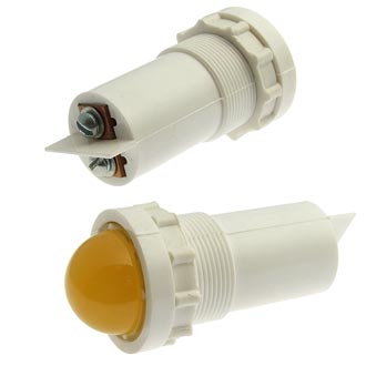 Коммутаторные лампы СКЛ СКЛ-14Б-2 ЖЕЛТЫЕ 12В (201*г) 