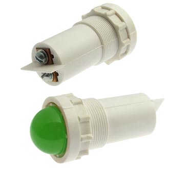 Коммутаторные лампы СКЛ СКЛ-14Б-2 ЗЕЛЕНЫЕ 110В (201*г) 