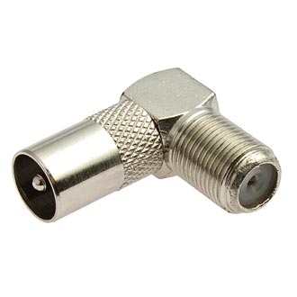 Высокочастотные разъемы F-F TO  90RF-9.5-M RUICHI Высокочастотные разъемы F-F TO  90RF-9.5-M RUICHI