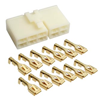 Авт. соединители DJ7101-6.3-21 RUICHI Авт. соединители DJ7101-6.3-21 RUICHI