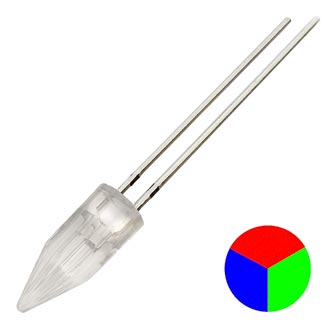 Светодиоды 5 mm RGBYW0(7 color ) RUICHI