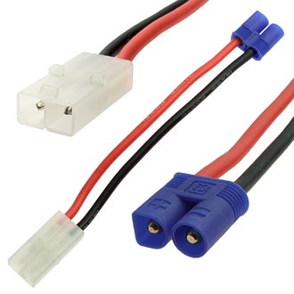 Разъемы для RC моделей EC3 M to Tamiya F 14AWG 10CM 